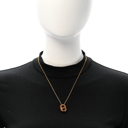 Hermes Swift O'Maillon Pendant Necklace Gold 2 of 6
