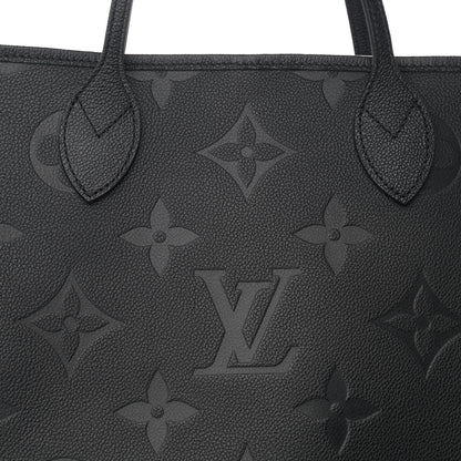 Louis Vuitton Empreinte Monogram Giant Neverfull MM Black 8 of 11