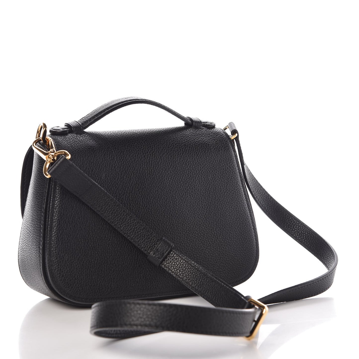 Grained Calfskin Vivienne NM Black