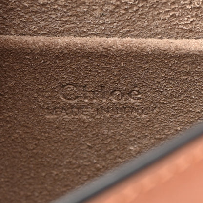 Chloe Calfskin Suede Small Nile Bracelet Bag Caramel 6 of 8