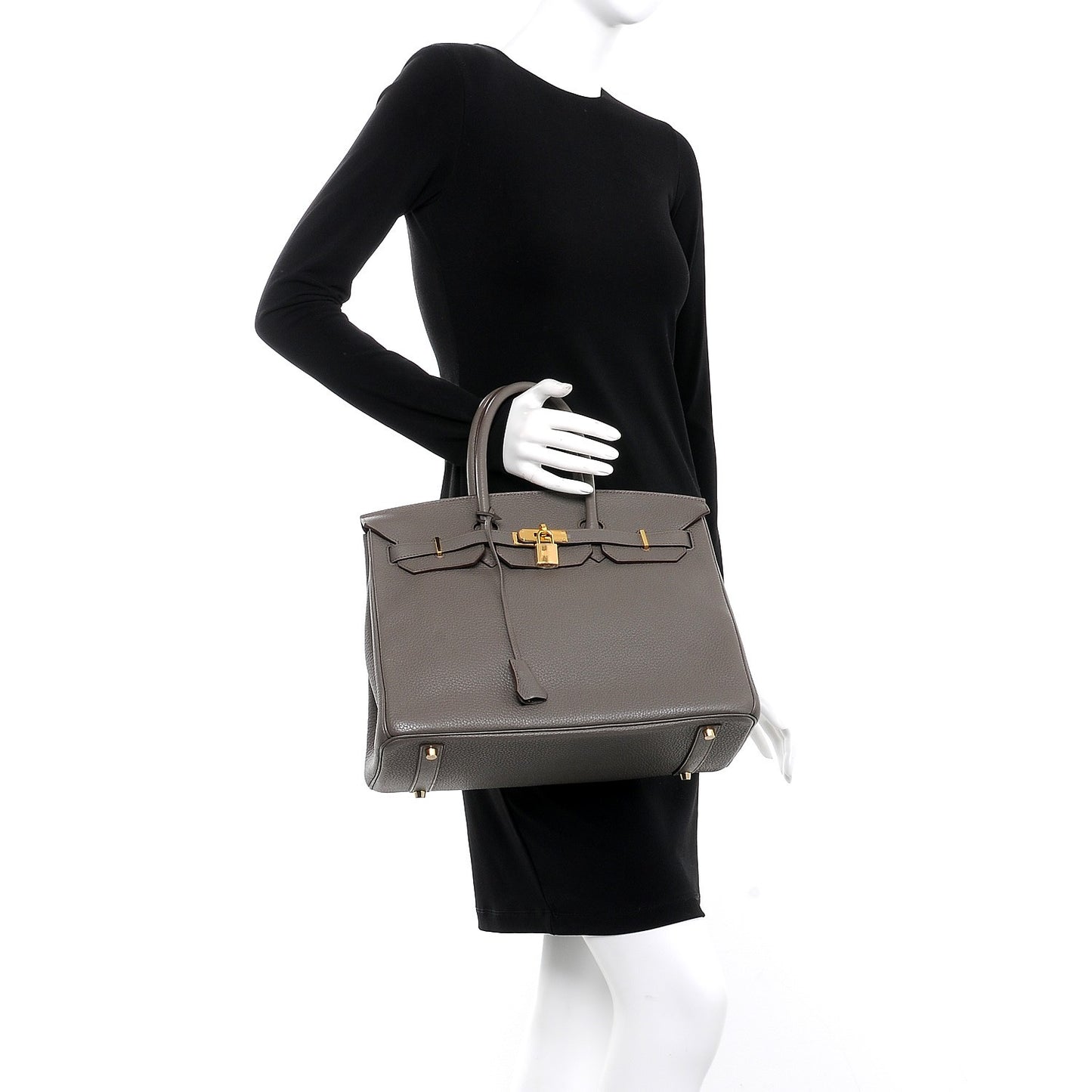 Taurillon Clemence Birkin 35 Etain
