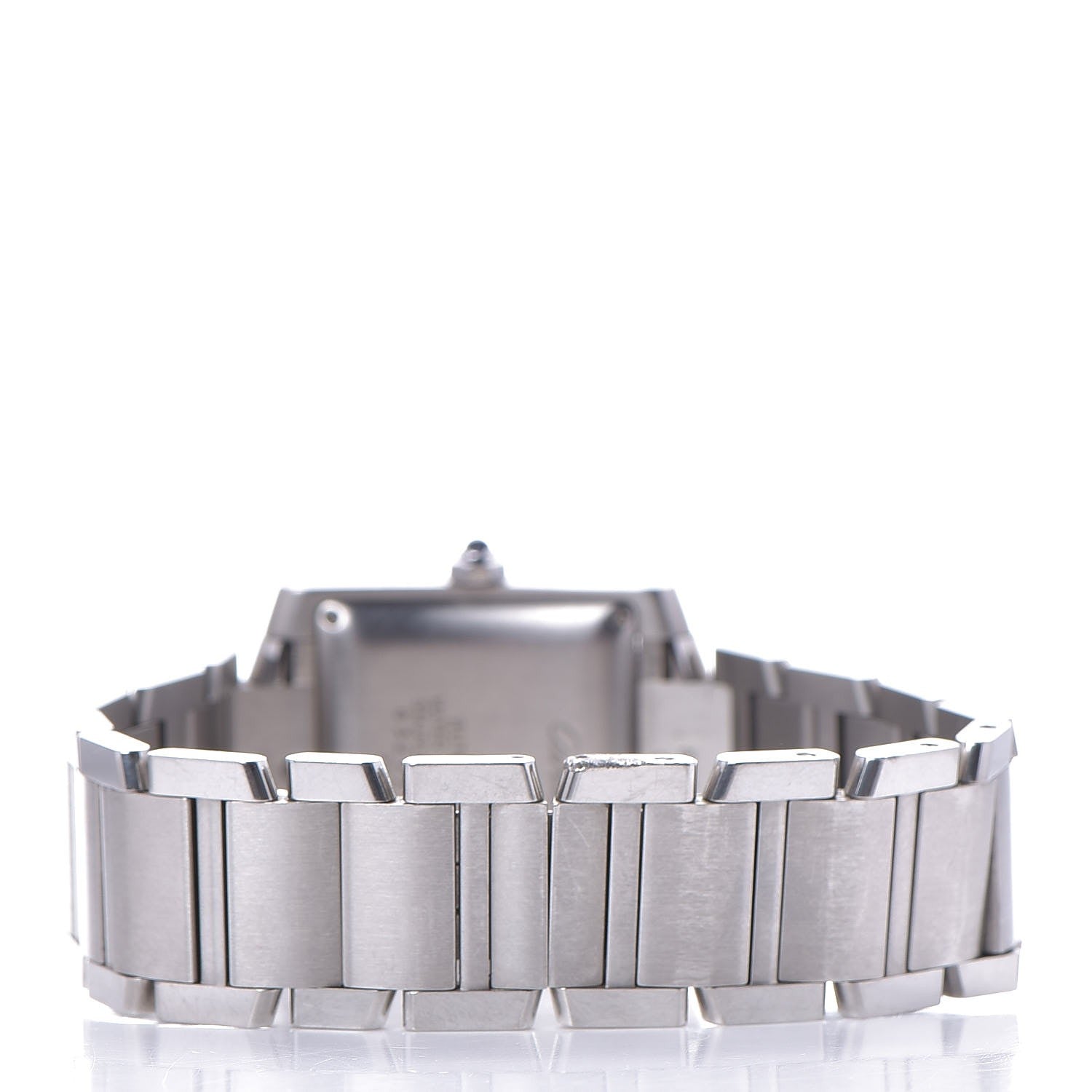 Cartier Stainless Steel 28mm Tank Francaise Automatic Watch 4 of 9