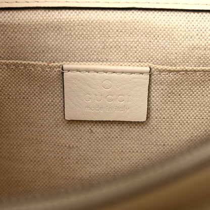 Gucci Calfskin Bamboo Web Medium Dionysus Top Handle Bag White Blue Hibiscus Red 6 of 17