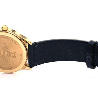 Gucci Stainless Steel Calfskin 38mm G-Timeless Bee Star Quartz Watch Black 6 of 8