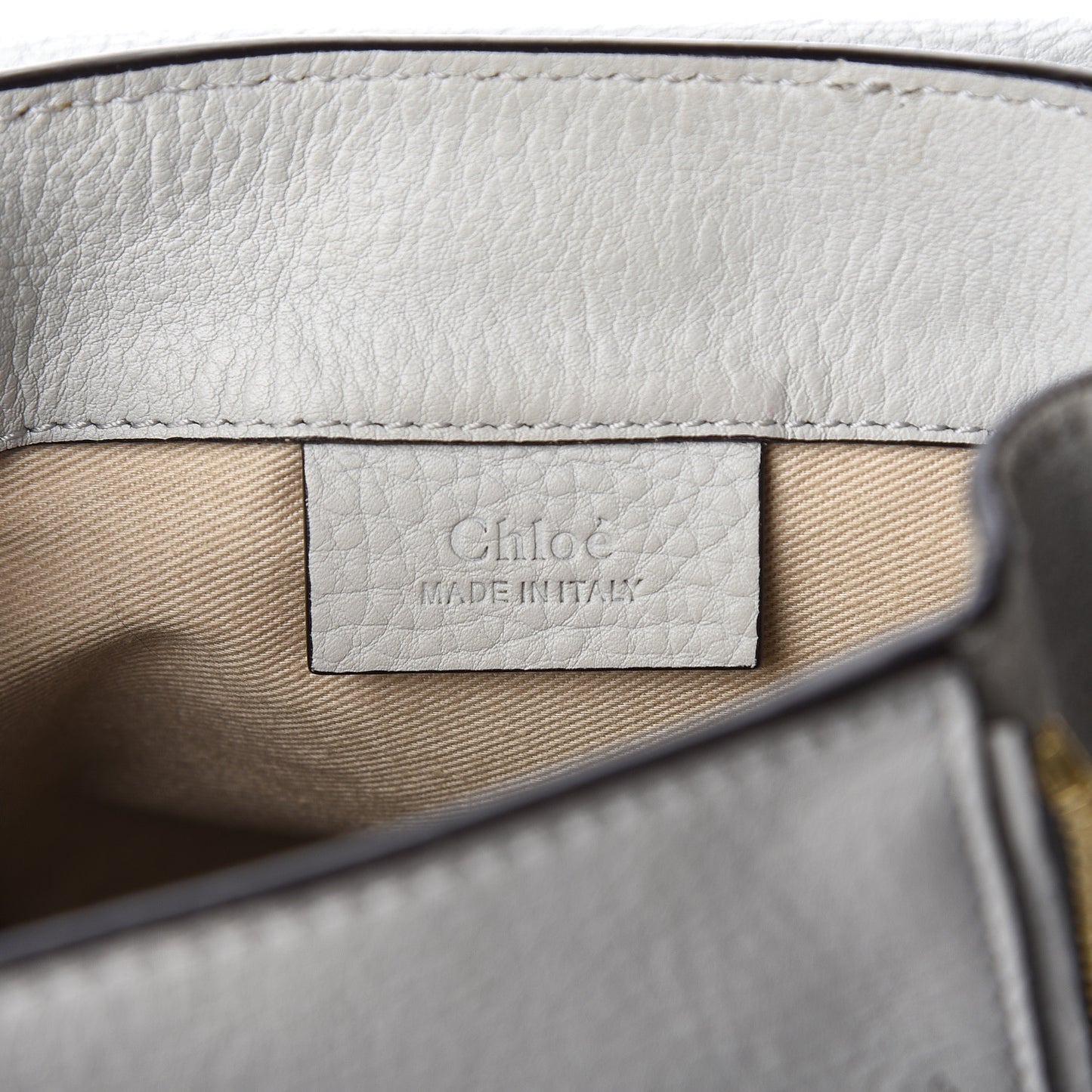 Suede Calfskin Mini Faye Backpack Airy Grey