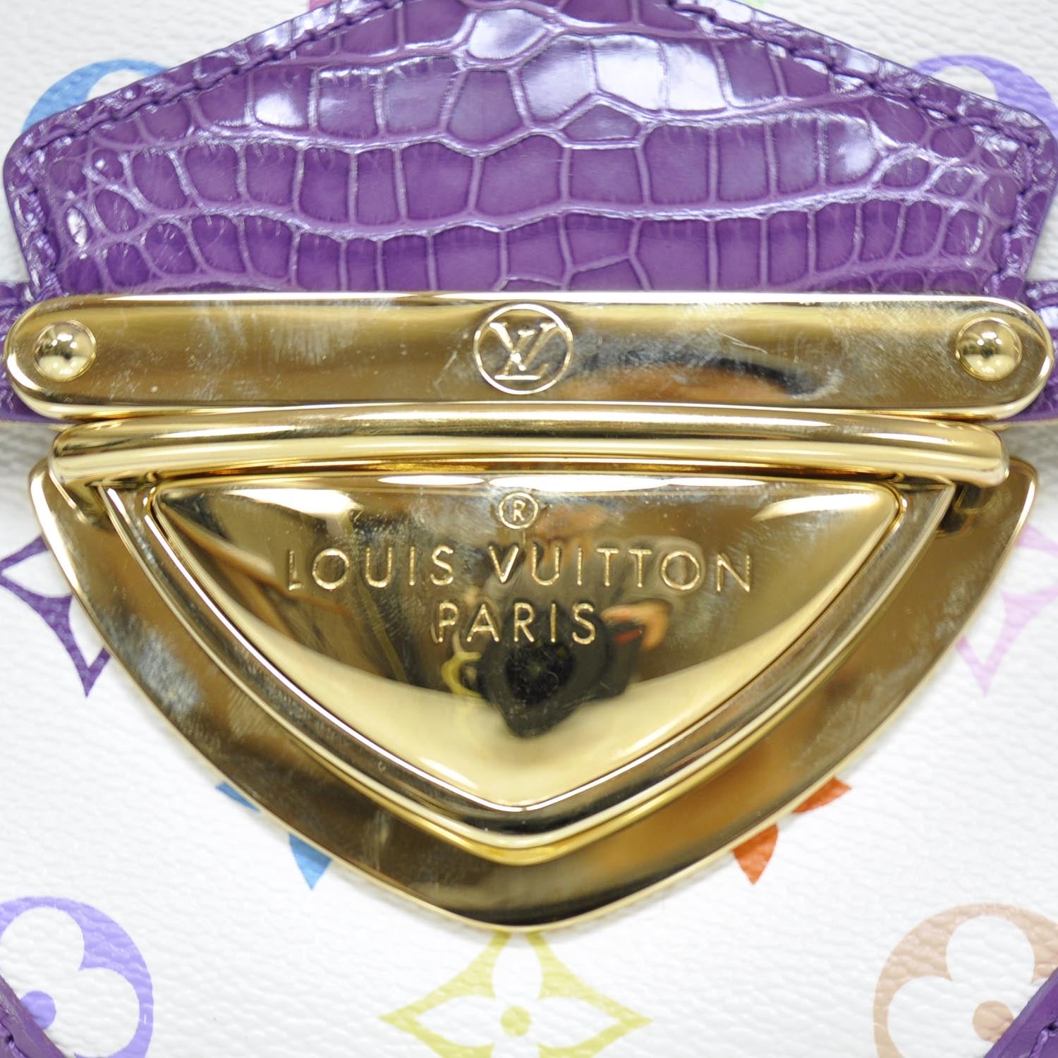 Louis Vuitton Monogram Multicolor Alligator Marilyn 10 of 10