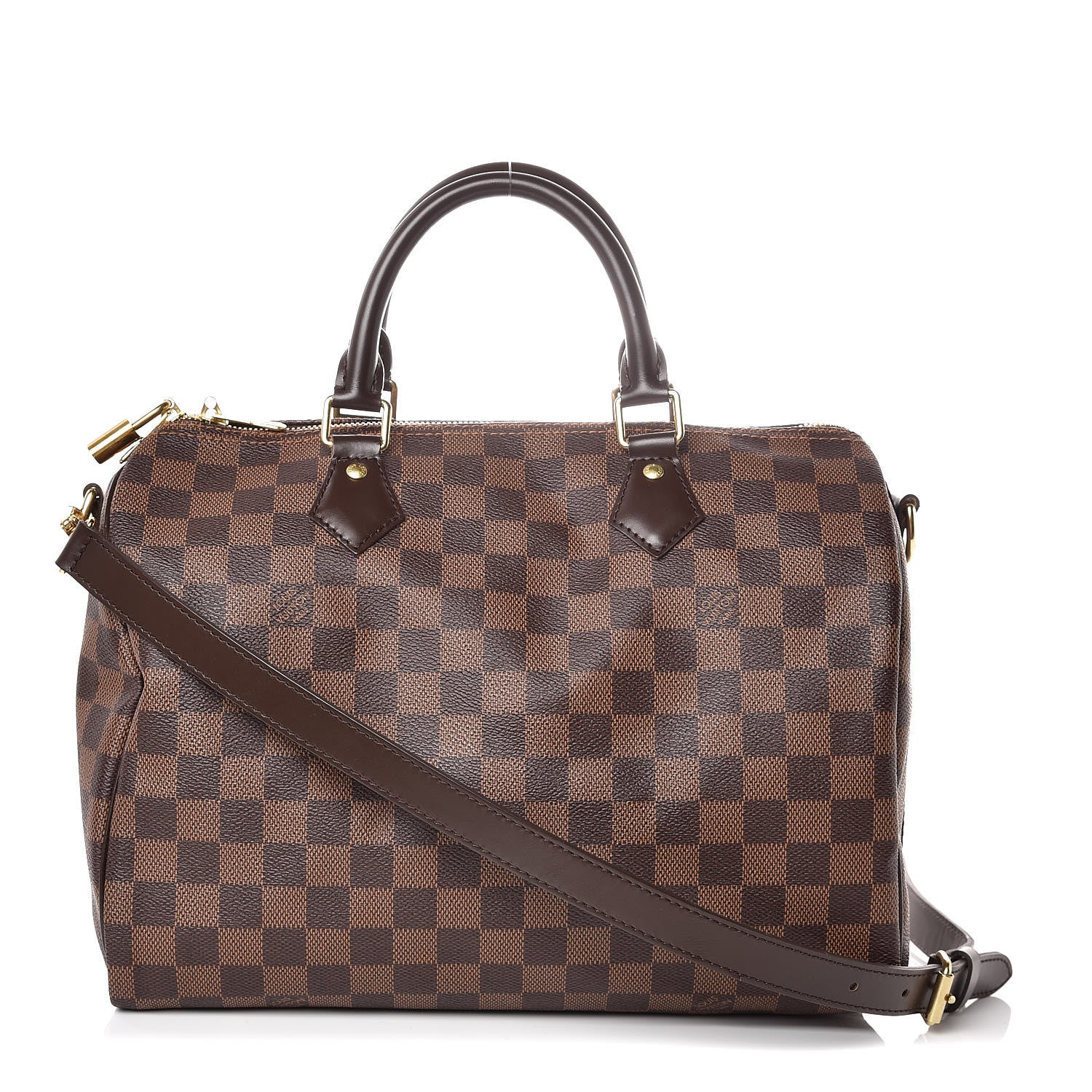 Louis Vuitton Damier Ebene Speedy Bandouliere 30 1 of 11
