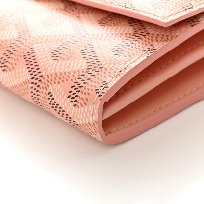 Goyard Goyardine Varenne Continental Wallet Pink 9 of 12