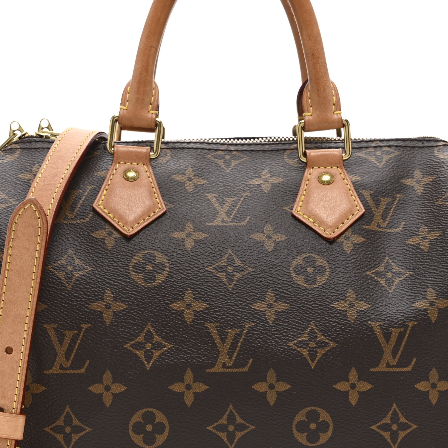 Louis Vuitton Monogram Speedy Bandouliere 25 7 of 9