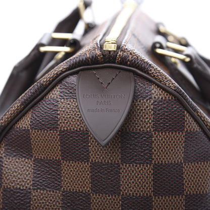 Louis Vuitton Damier Ebene Speedy 25 7 of 9