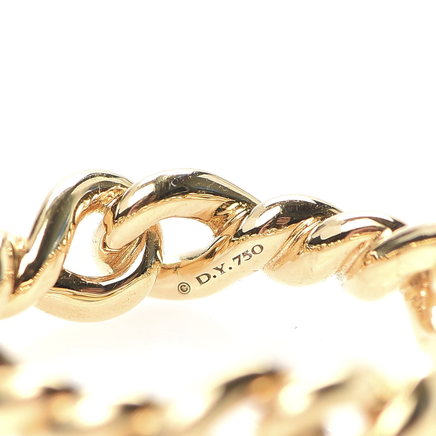 18K Yellow Gold 5mm Continuance Ring 49 5