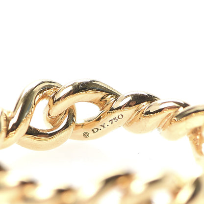 David Yurman 18K Yellow Gold 5mm Continuance Ring 49 5 4 of 5