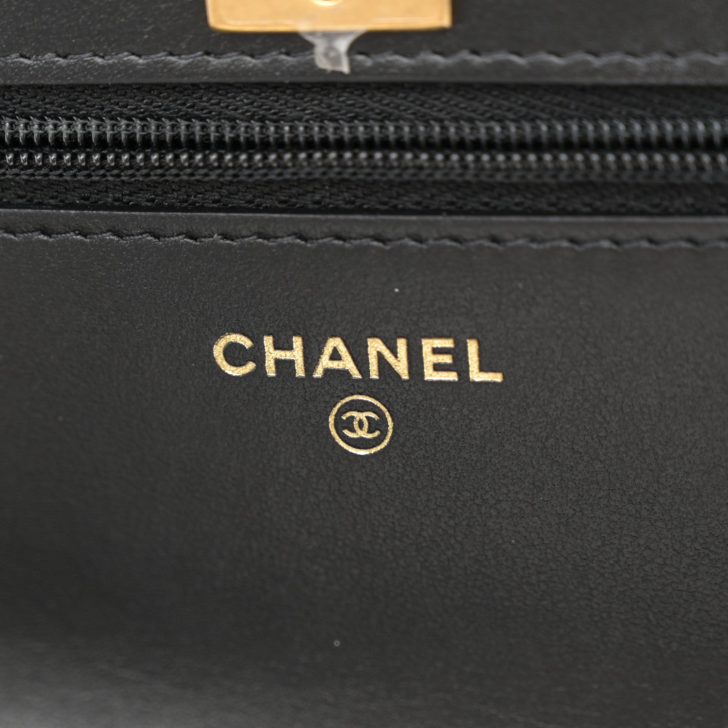 Chanel Pearly Caviar Quilted Fit For You Wallet On Chain WOC Black 6 of 12