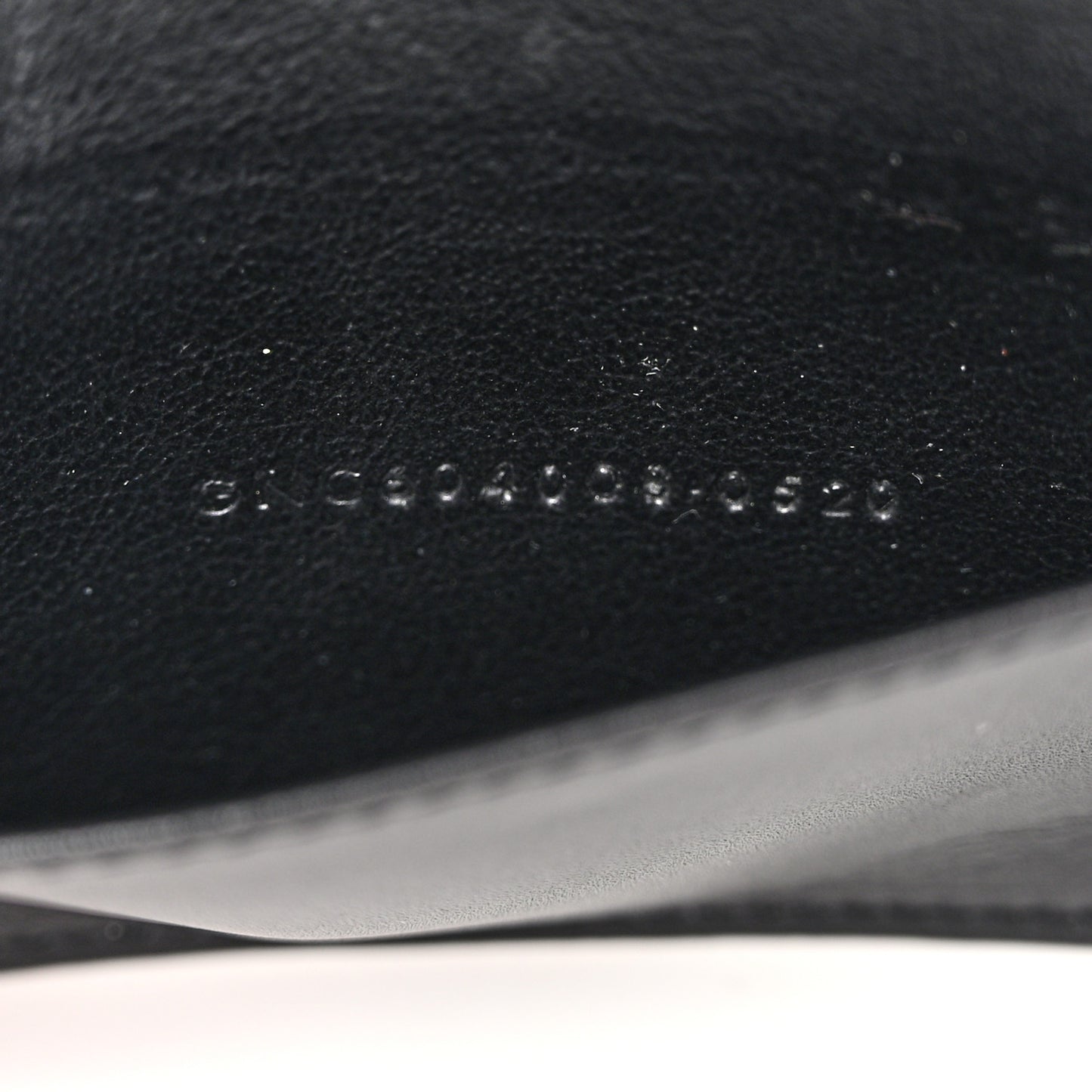 Grain De Poudre Passport Holder Black