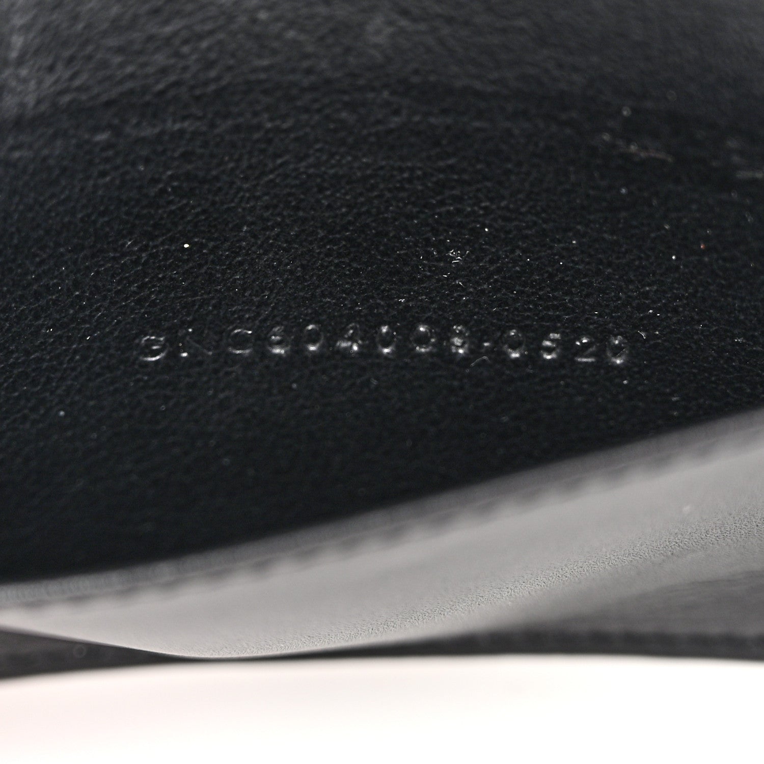 Saint Laurent Grain De Poudre Passport Holder Black 7 of 9
