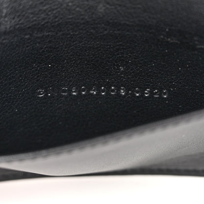 Saint Laurent Grain De Poudre Passport Holder Black 7 of 9