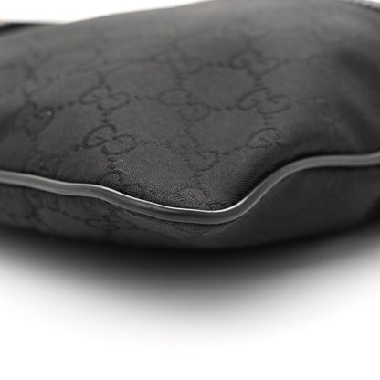 Gucci Nylon Monogram Mini Flat Messenger Bag Black 10 of 10