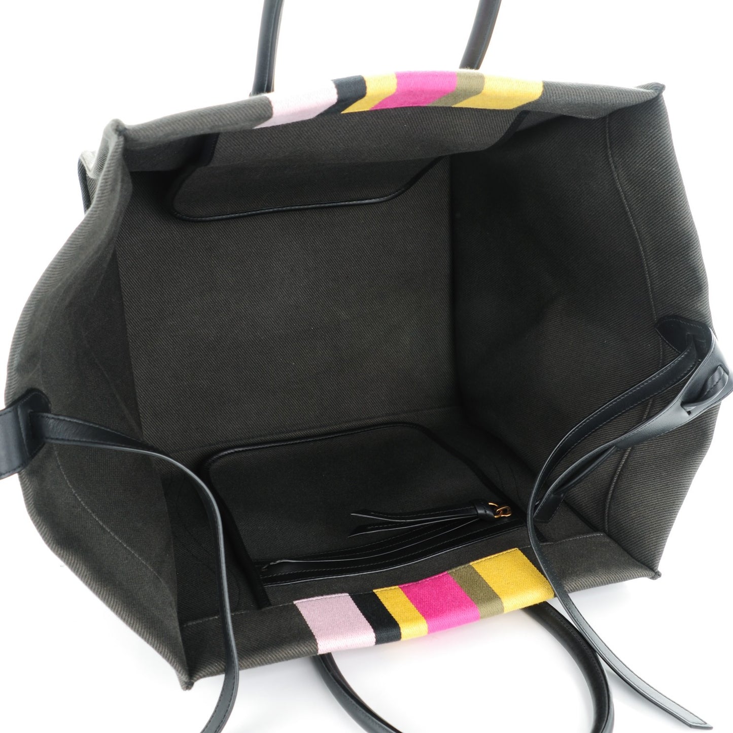 Cotton Canvas Medium Phantom Luggage Multicolor