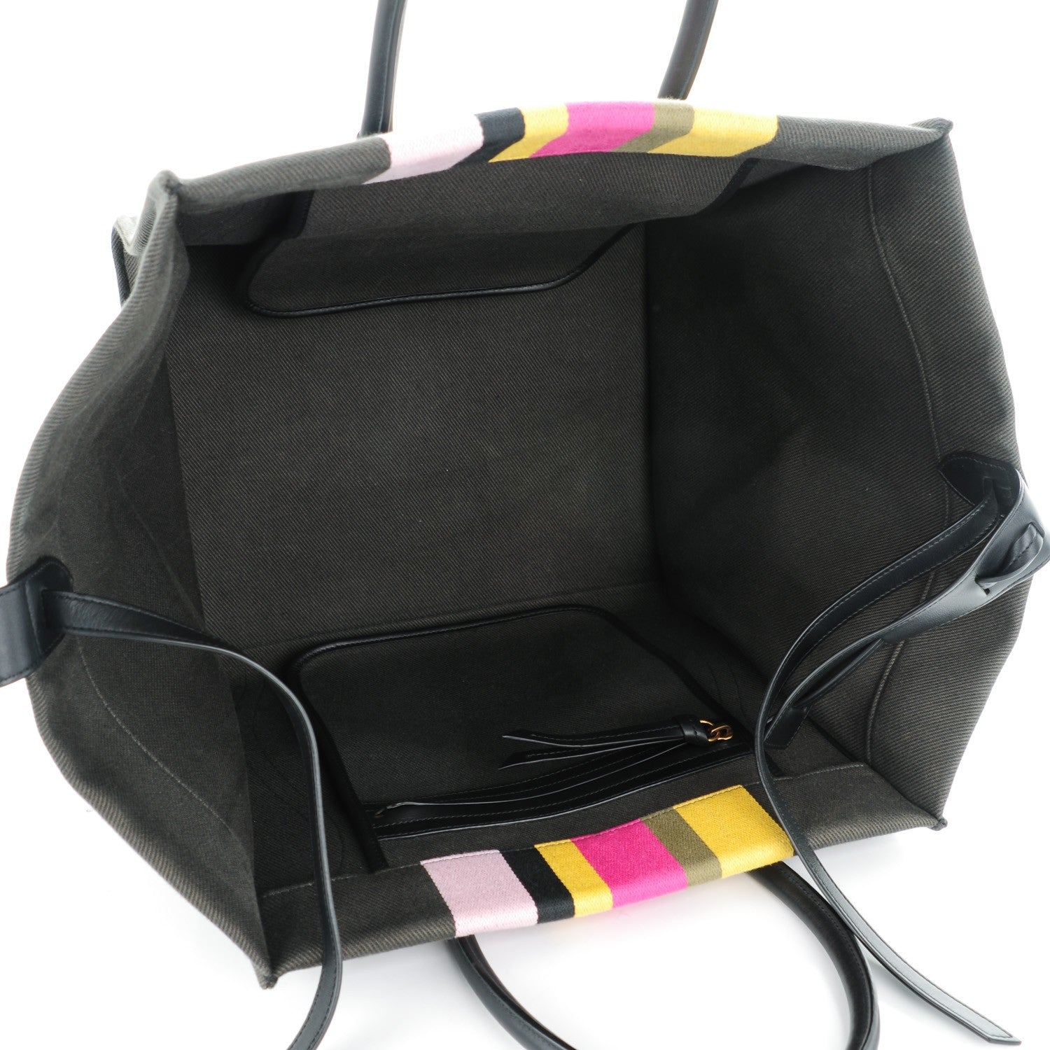 Celine Cotton Canvas Medium Phantom Luggage Multicolor 5 of 8