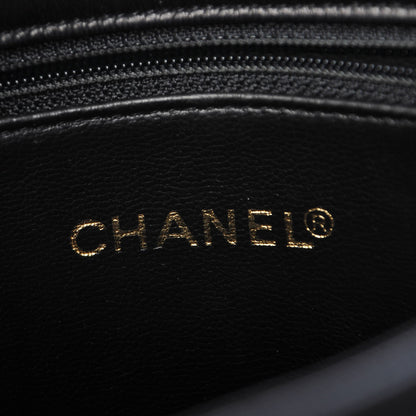 Chanel Lambskin Quilted Shoulder Bag Black 6 of 9