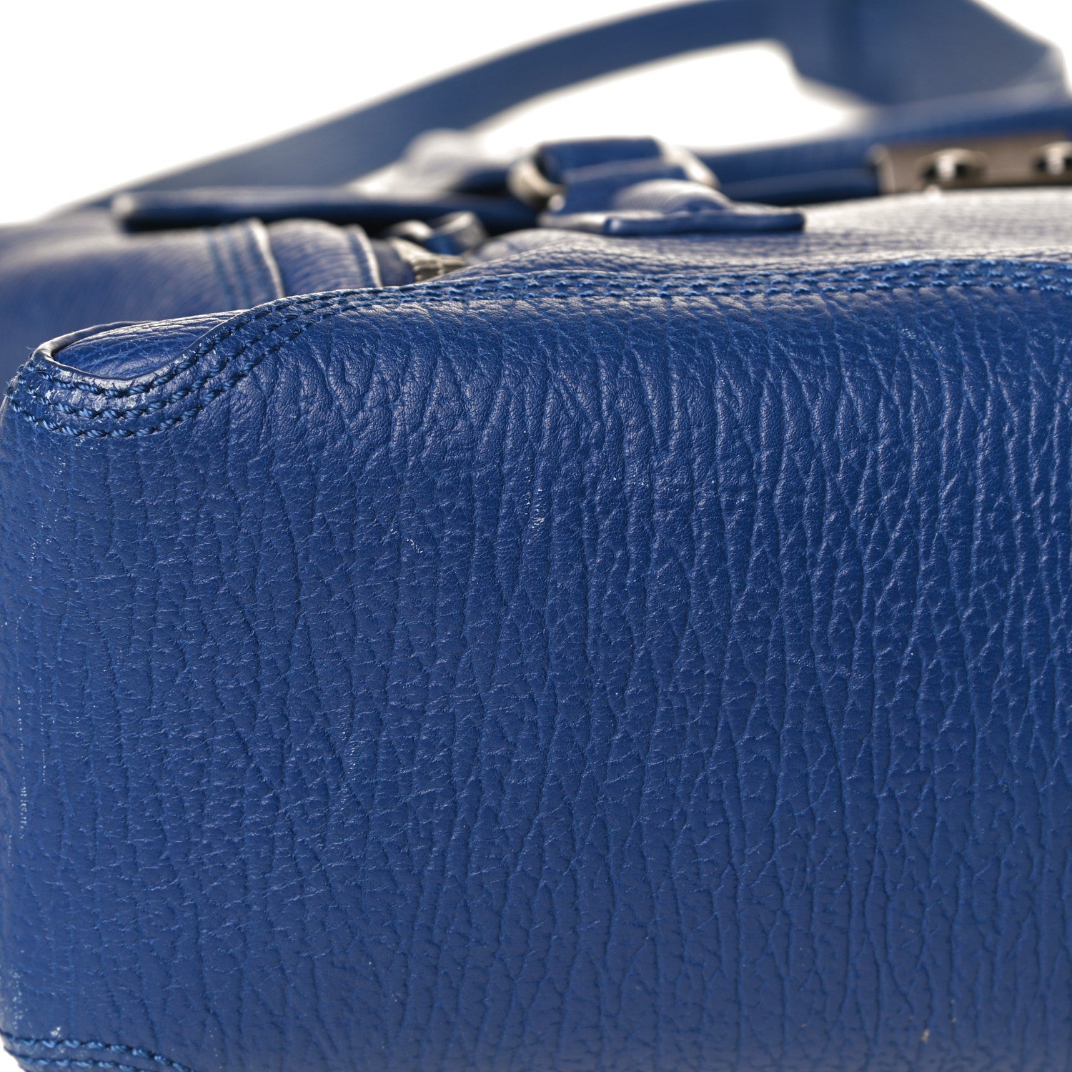 3.1 Phillip Lim Textured Calfskin Medium Pashli Satchel Cobalt 17 of 22