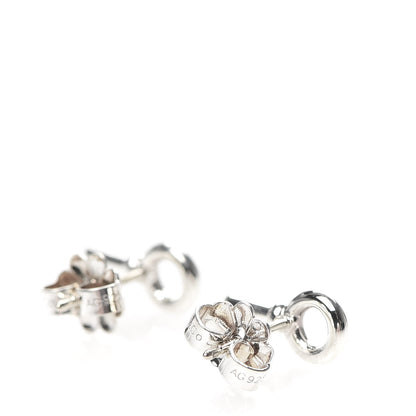 Tiffany Sterling Silver Key Earrings 3 of 5