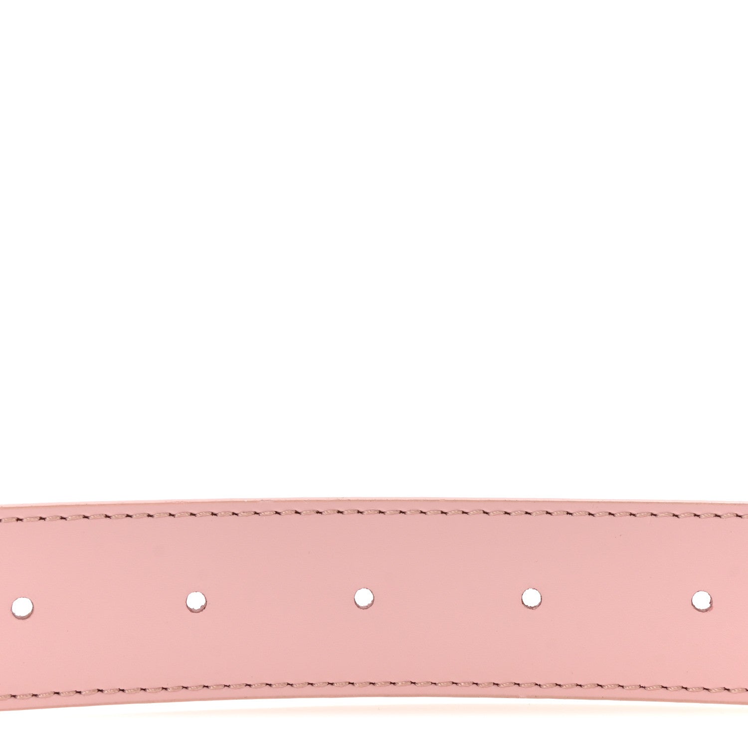 Louis Vuitton Damier Azur 30mm LV Initiales Reversible Belt 90 36 Pink 4 of 5