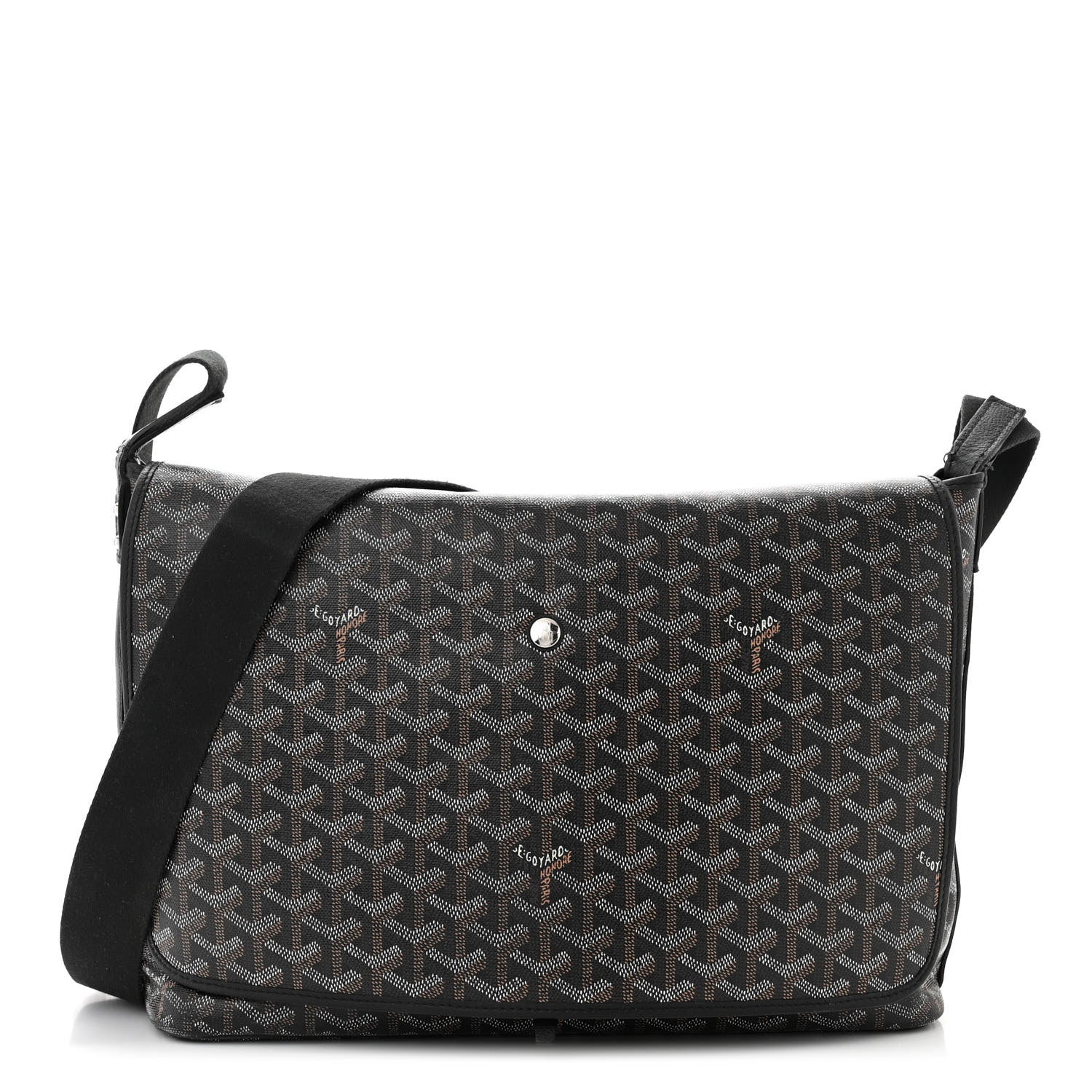 Goyard Goyardine Capetien Messenger Bag Black 1 of 10