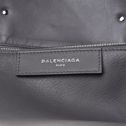 Balenciaga Veau Papier A4 Zip Around Tote Gris Acier 6 of 12