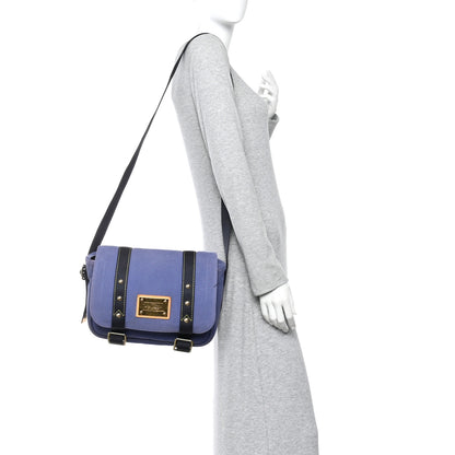 Louis Vuitton Antigua Besace PM Messenger Bag Blue 2 of 9
