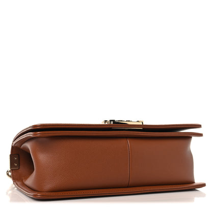 Chanel Caviar Quilted Medium Boy Flap Brown 4 of 10