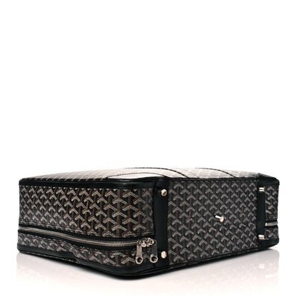 Goyard Goyardine Majordome 50 Soft Suitcase Black 4 of 11