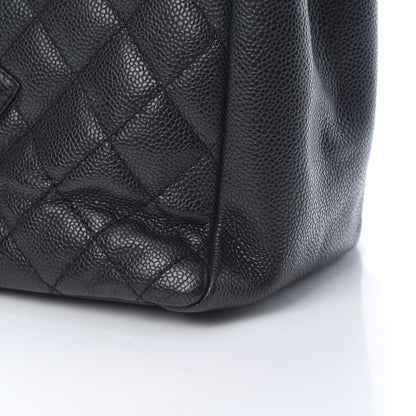 Chanel Caviar Quilted Grand Shopping Tote GST Black 12 of 14