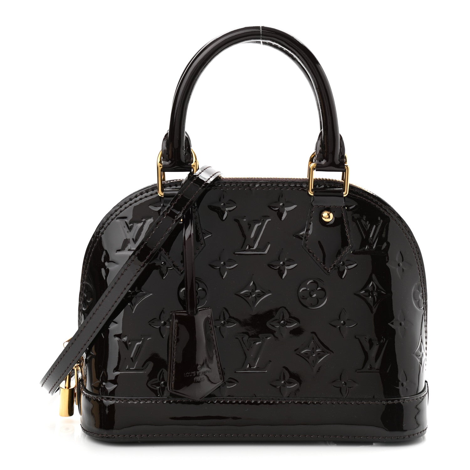 Louis Vuitton Vernis Alma BB Amarante 1 of 10