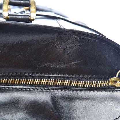Burberry House Check Bridle Calfskin Kent Bag Black 14 of 20