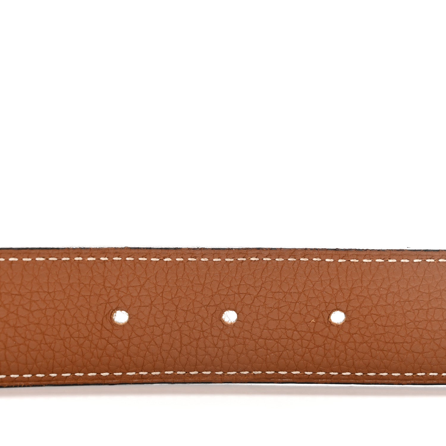 Hermes Box Togo 32mm H Belt 75 30 Black Gold 4 of 6