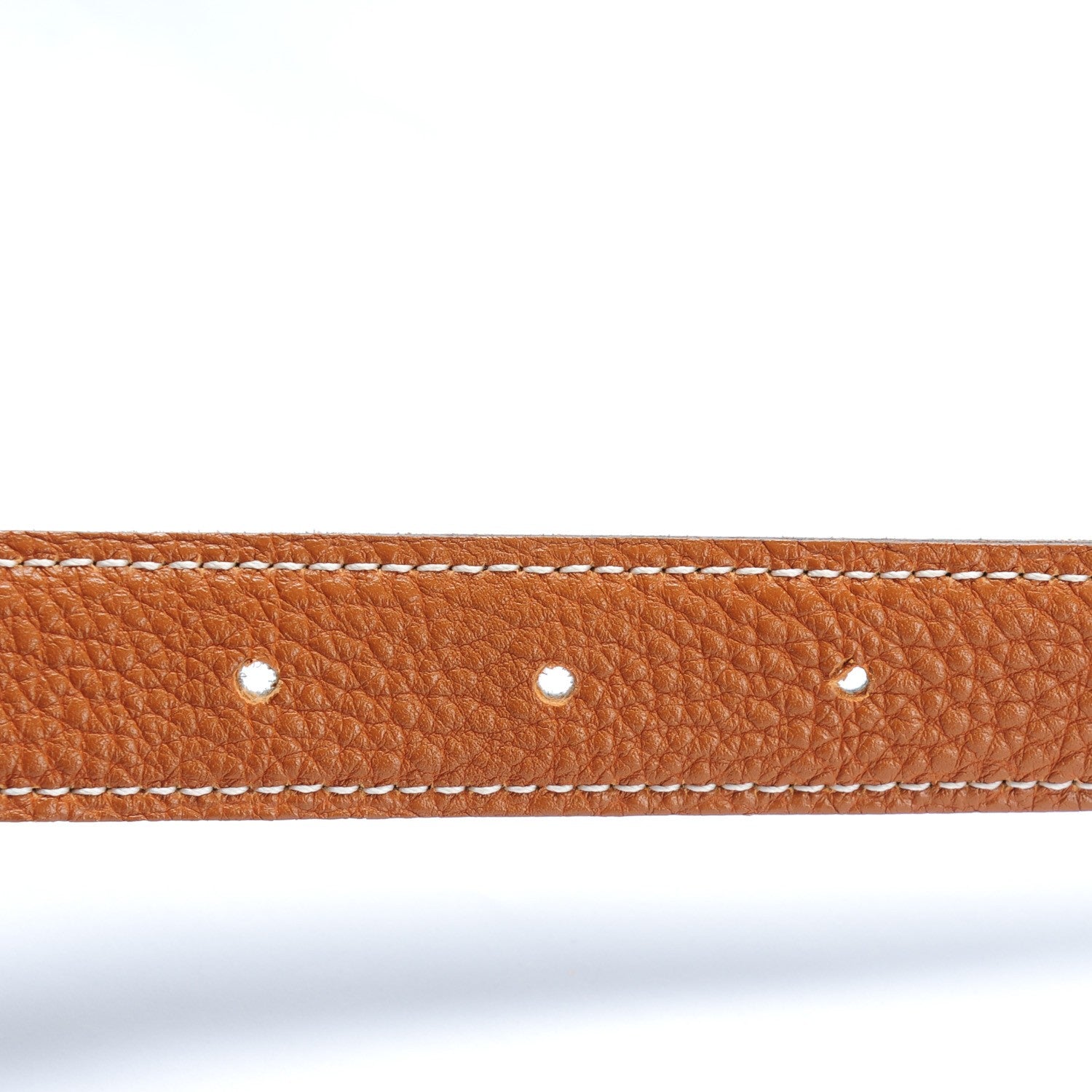 Hermes Box Togo 24mm Constance H Belt 85 Noir Gold 5 of 8