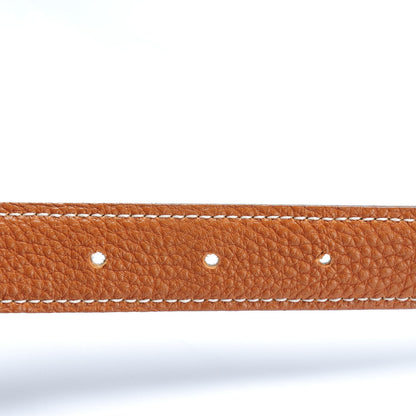 Hermes Box Togo 24mm Constance H Belt 85 Noir Gold 5 of 8