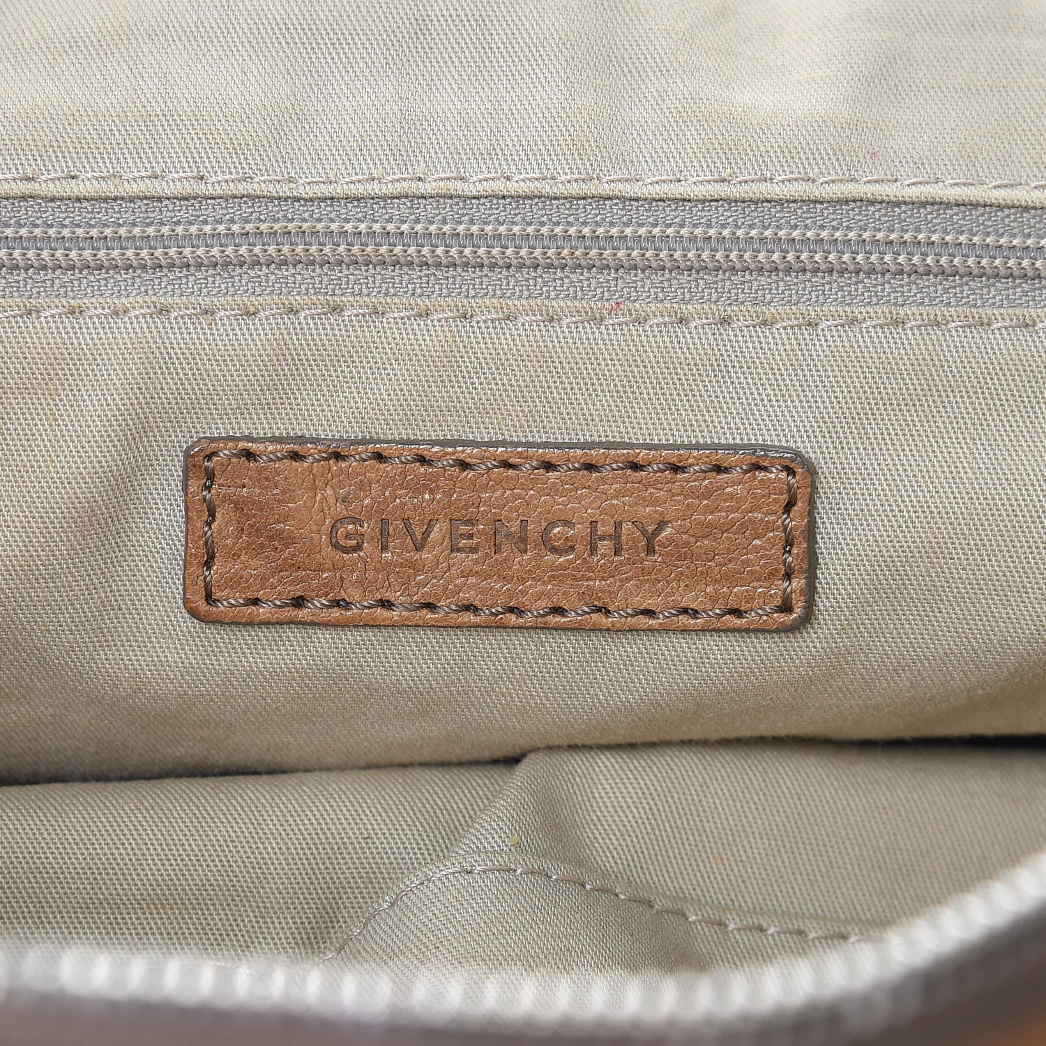 Givenchy Wrinkled Lambskin Small Nightingale Tan 6 of 17