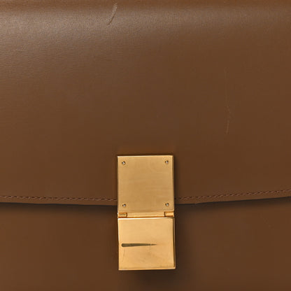 Celine Box Calfskin Medium Classic Box Flap Bag Camel 8 of 11