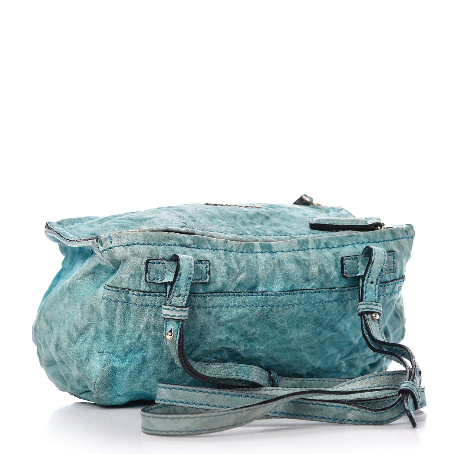 Givenchy Tumbled Sheepskin Mini Pandora Sky Blue 3 of 10