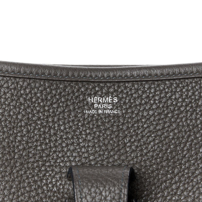 Hermes Taurillon Clemence Evelyne III GM Etain 6 of 11