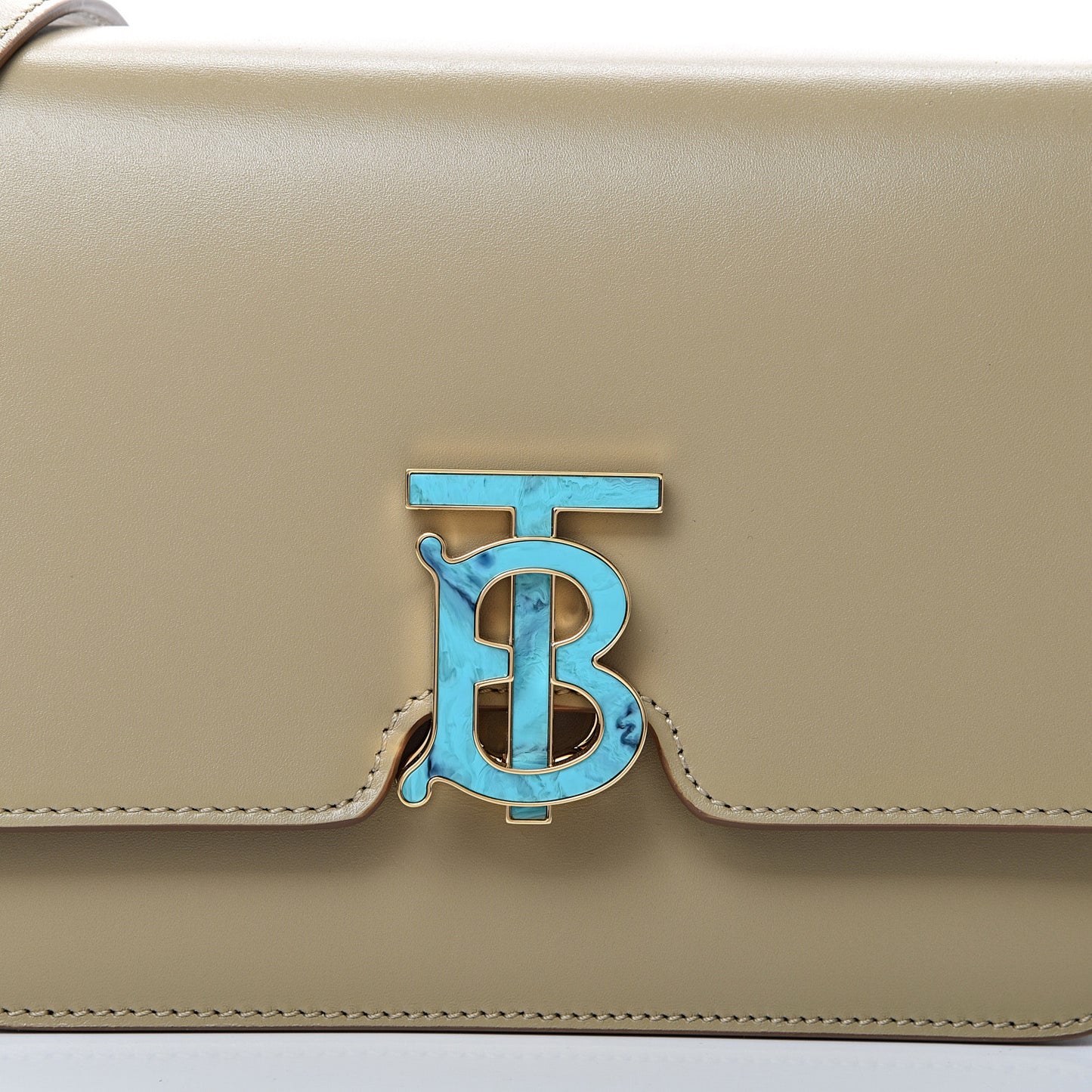 Calfskin Small TB Bag Honey