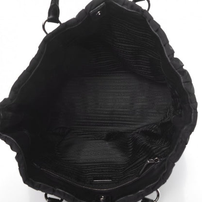 Prada Tessuto Nylon Gaufre Tote Black 5 of 7