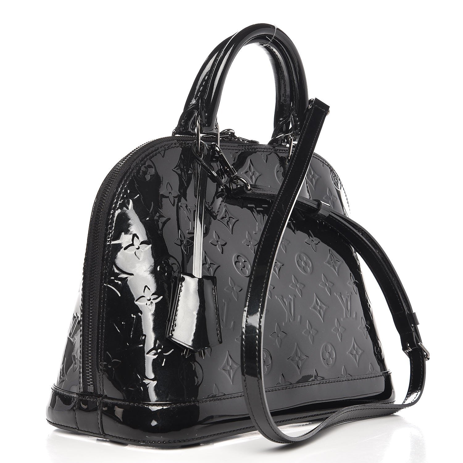 Louis Vuitton Vernis Alma PM Noir Magnetique 3 of 8