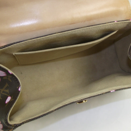 Louis Vuitton Monogram Cherry Blossom Sac Retro Bag Brown 9 of 10