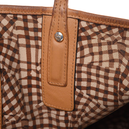 MCM Visetos Large Liz Reversible Shopper Tote Cognac 14 of 23