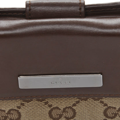 Gucci Monogram Compact Wallet Dark Brown 8 of 8