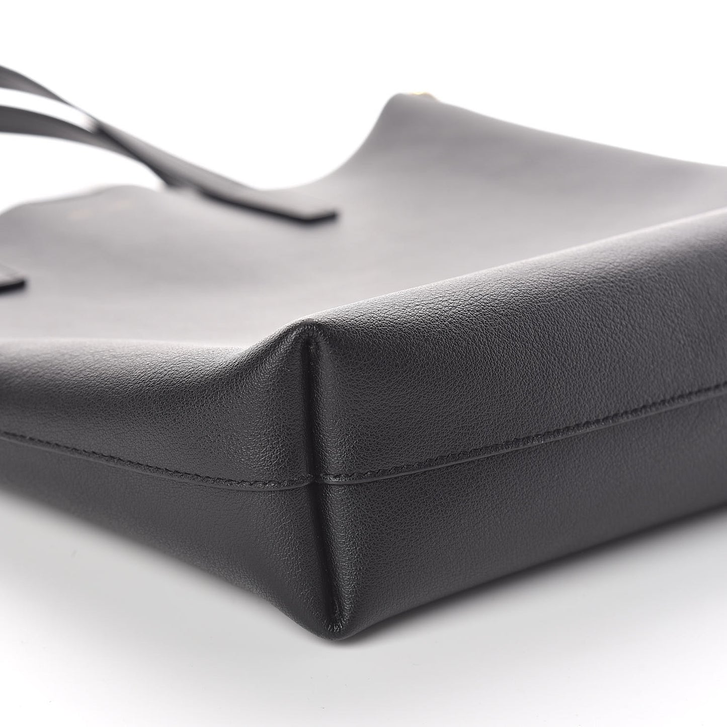 Calfskin Toy Shopping Tote Black