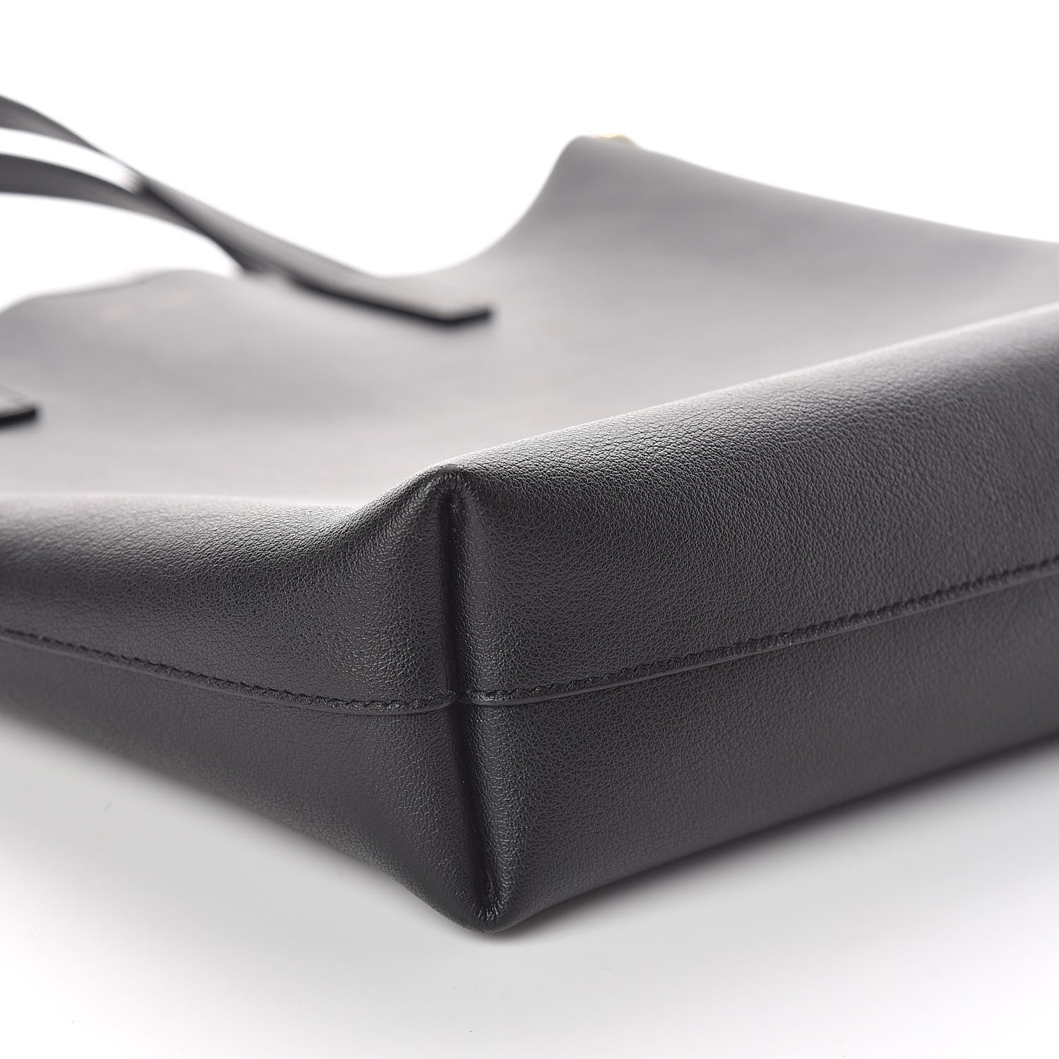 Saint Laurent Calfskin Toy Shopping Tote Black 8 of 9